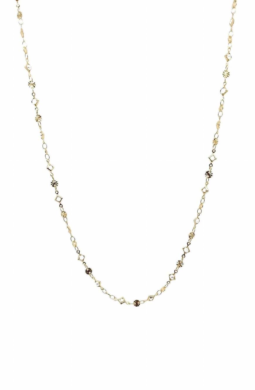 NEW MY GIRL IN LA women's 5-in-1 chain necklace in gold